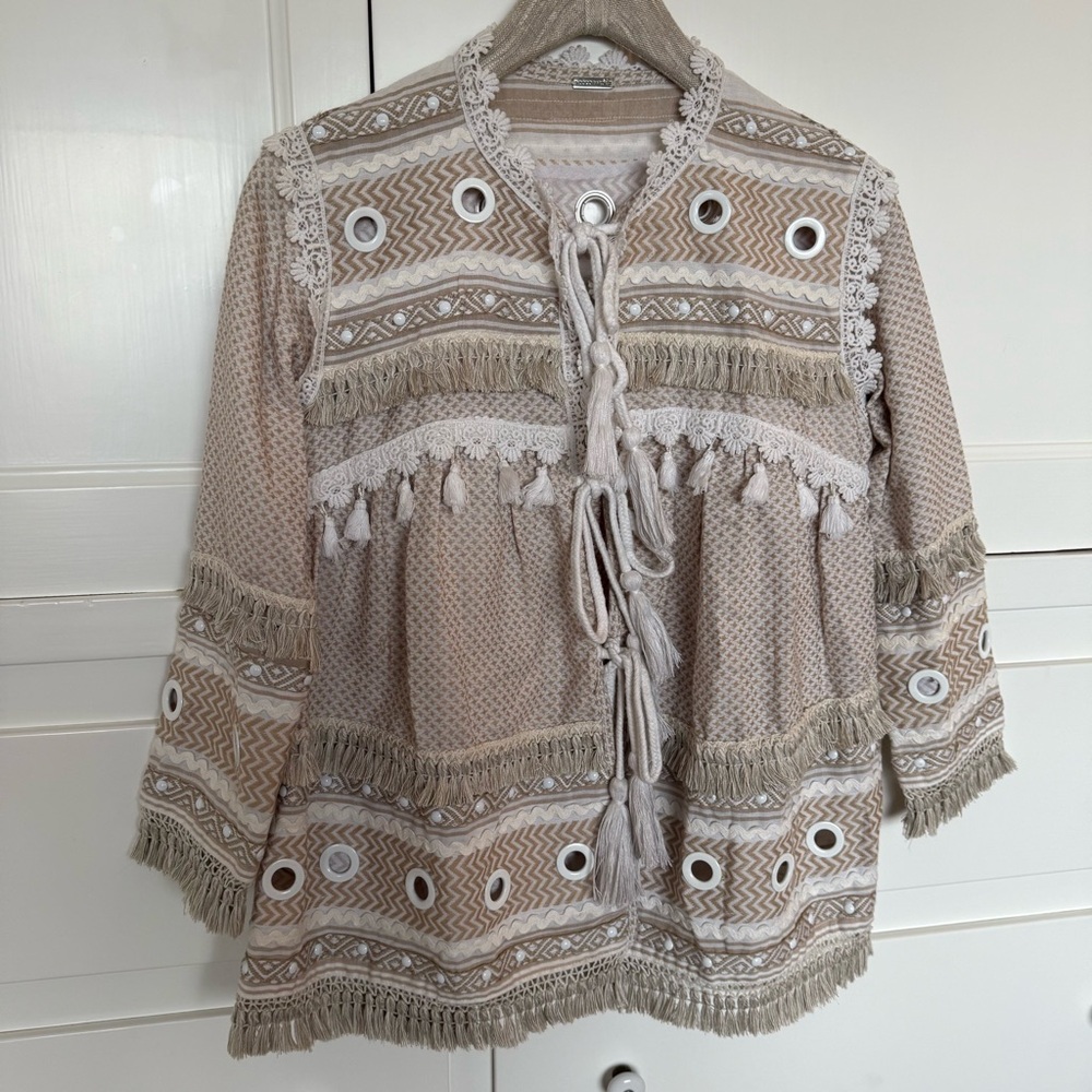 Dodo Bar Or Yehuda Tassel Embellished Jacket